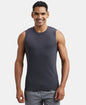 Jockey 9930 Men's Super Combed Cotton Rib Solid Round Neck Muscle Vest