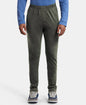 Jockey AM49 Men's Super Combed Cotton Rich Slim Fit Trackpants with Side and Zipper Media Pockets