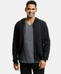 Jockey AM61 Men's Super Combed Cotton Rich Pique Fabric Ribbed Cuff Hoodie Jacket