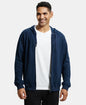 Jockey AM61 Men's Super Combed Cotton Rich Pique Fabric Ribbed Cuff Hoodie Jacket