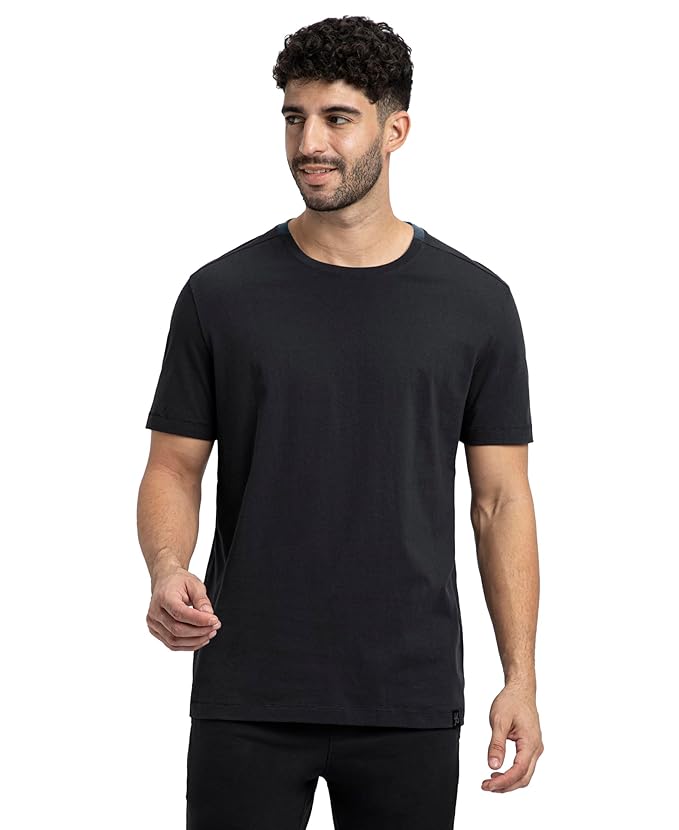 Jockey AM69 Men's Super Combed Cotton Round Neck Half Sleeve T-Shirt
