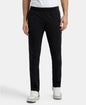 Jockey AM75 Men's Super Cotton Slim Fit Trackpant with Zipper Media Pocket