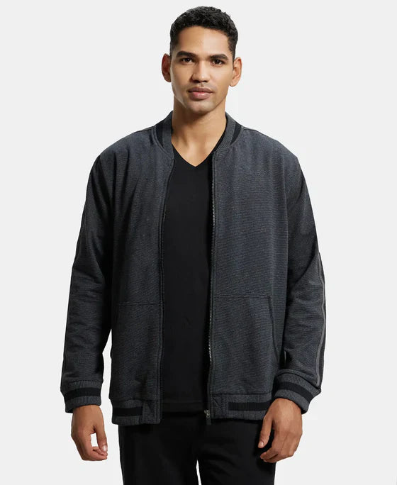 Jockey AM92 Men's Super Combed Cotton Rich Fleece Jacket with StayWarm Technology
