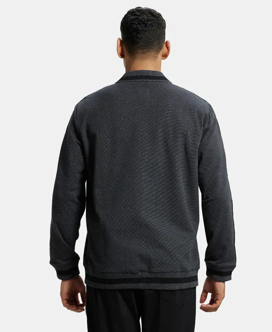 Jockey AM92 Men's Super Combed Cotton Rich Fleece Jacket with StayWarm Technology