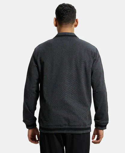 Jockey AM92 Men's Super Combed Cotton Rich Fleece Jacket with StayWarm Technology