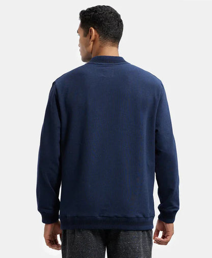 Jockey AM92 Men's Super Combed Cotton Rich Fleece Jacket with StayWarm Technology