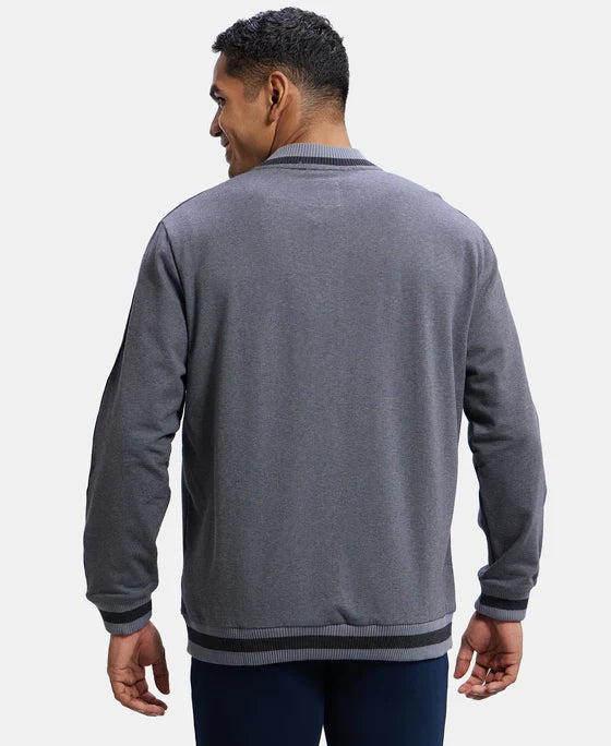 Jockey AM92 Men's Super Combed Cotton Rich Fleece Jacket with StayWarm Technology