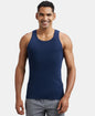 Jockey FP04 Men's Super Combed Cotton Rib Round Neck Sleeveless Vest