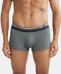 Jockey HG14 Men's Microfiber Elastane Stretch Rib Solid Trunk with StayDry Treatment