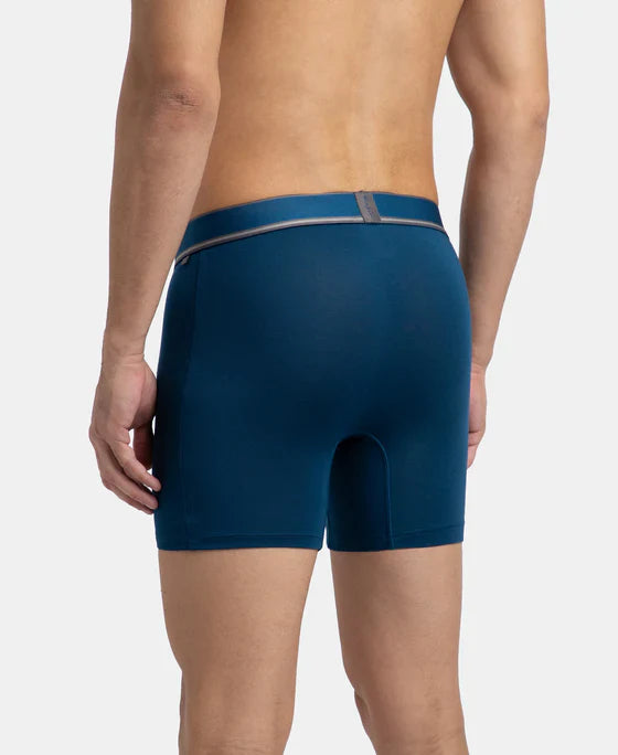 Jockey HG17 Men's Tencel Micro Modal Elastane Stretch Solid Boxer Brief with Natural Stay Fresh Properties