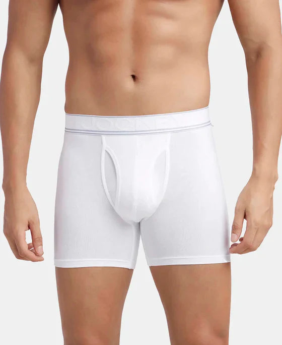 Jockey HG17 Men's Tencel Micro Modal Elastane Stretch Solid Boxer Brief with Natural Stay Fresh Properties