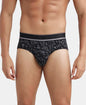 Jockey HG29 Men's Tencel Micro Modal Elastane Stretch Printed Brief with Natural StayFresh Properties