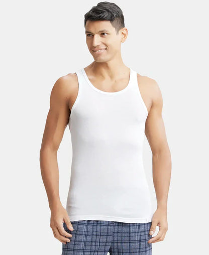 Jockey IC13 Men's TENCEL™ Micro Modal Cotton Rib Sleeveless Vest