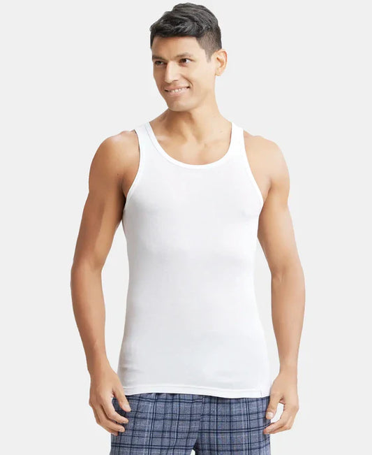 Jockey IC13 Men's TENCEL™ Micro Modal Cotton Rib Sleeveless Vest
