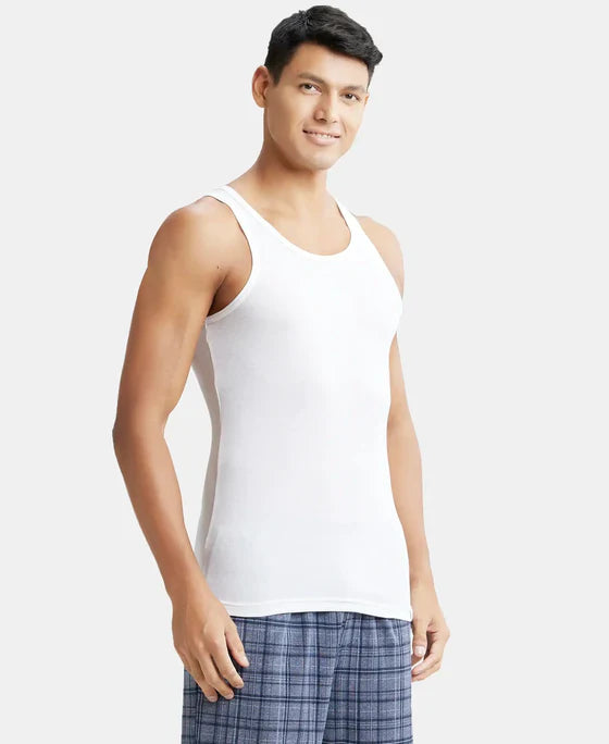 Jockey IC13 Men's TENCEL™ Micro Modal Cotton Rib Sleeveless Vest