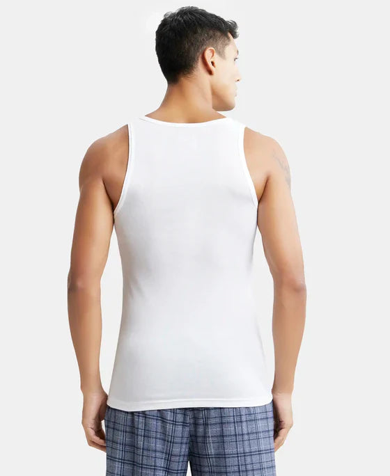 Jockey IC13 Men's TENCEL™ Micro Modal Cotton Rib Sleeveless Vest