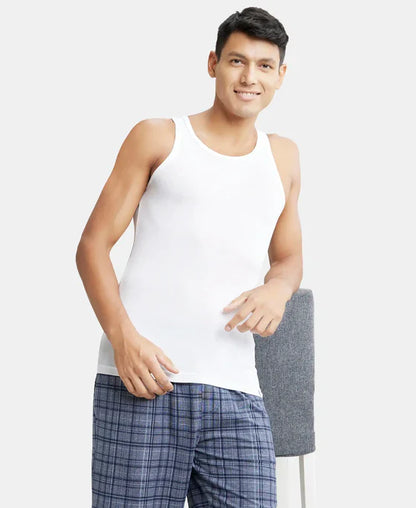 Jockey IC13 Men's TENCEL™ Micro Modal Cotton Rib Sleeveless Vest