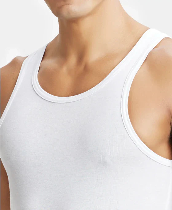 Jockey IC13 Men's TENCEL™ Micro Modal Cotton Rib Sleeveless Vest