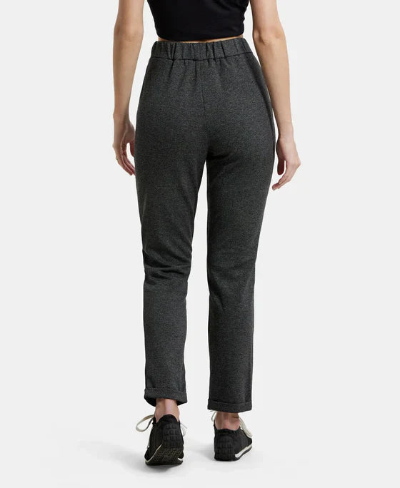 Jockey IW06 Women's Rayon Polyester Elastane Stretch Slim Fit All Day Pants