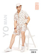 Sweet Night Everyday Essentials – Men’s Relaxed Cord Set for Day-to-Night Style- J260B