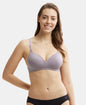 Jockey JW11 Wirefree Padded Tencel Lyocell Elastane Full Coverage Multiway T-Shirt Bra with Adjustable Straps