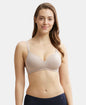 Jockey JW11 Wirefree Padded Tencel Lyocell Elastane Full Coverage Multiway T-Shirt Bra with Adjustable Straps