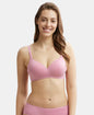 Jockey JW11 Wirefree Padded Tencel Lyocell Elastane Full Coverage Multiway T-Shirt Bra with Adjustable Straps