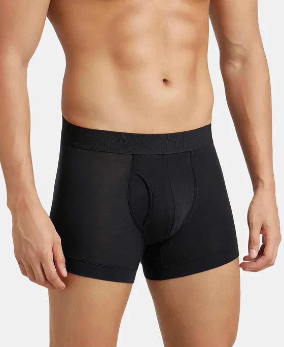Jockey LM02 Men's Environment Friendly Tencel Lyocell Fiber Trunk with Natural StayFresh Properties