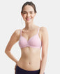 Jockey MJ20 Women's Wirefree Padded Cotton Elastane Full Coverage Slip-On Beginners Bra