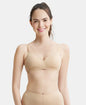 Jockey MJ20 Women's Wirefree Padded Cotton Elastane Full Coverage Slip-On Beginners Bra
