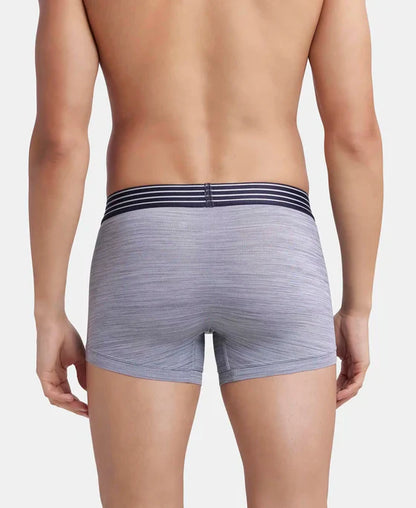 Jockey MM05 Men's Microfiber Mesh Elastane Stretch Performance Trunk with StayDry Technology