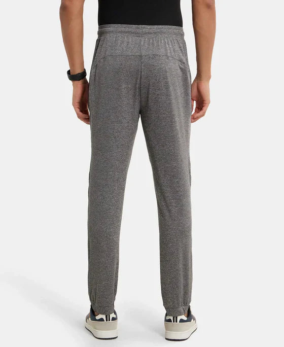Jockey MV12 Men's Microfiber Elastane Stretch Jogger with Zipper Pockets and StayDry Treatment