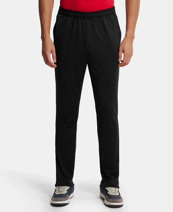 Jockey MV24 Men's Lightweight Microfiber Trackpant with Zipper Pockets and StayFresh Treatment