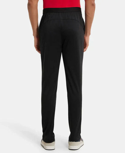 Jockey MV24 Men's Lightweight Microfiber Trackpant with Zipper Pockets and StayFresh Treatment