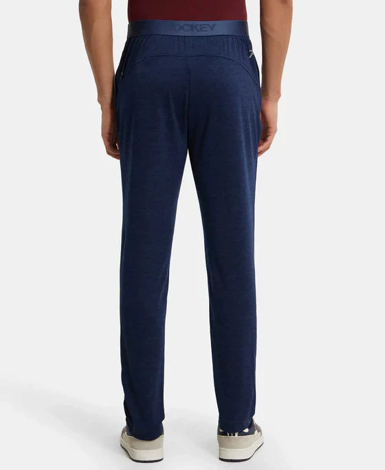 Jockey MV24 Men's Lightweight Microfiber Trackpant with Zipper Pockets and StayFresh Treatment