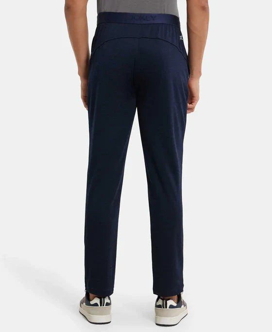 Jockey MV24 Men's Lightweight Microfiber Trackpant with Zipper Pockets and StayFresh Treatment