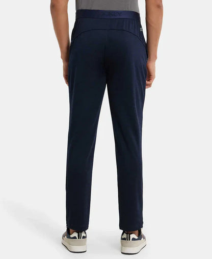 Jockey MV24 Men's Lightweight Microfiber Trackpant with Zipper Pockets and StayFresh Treatment