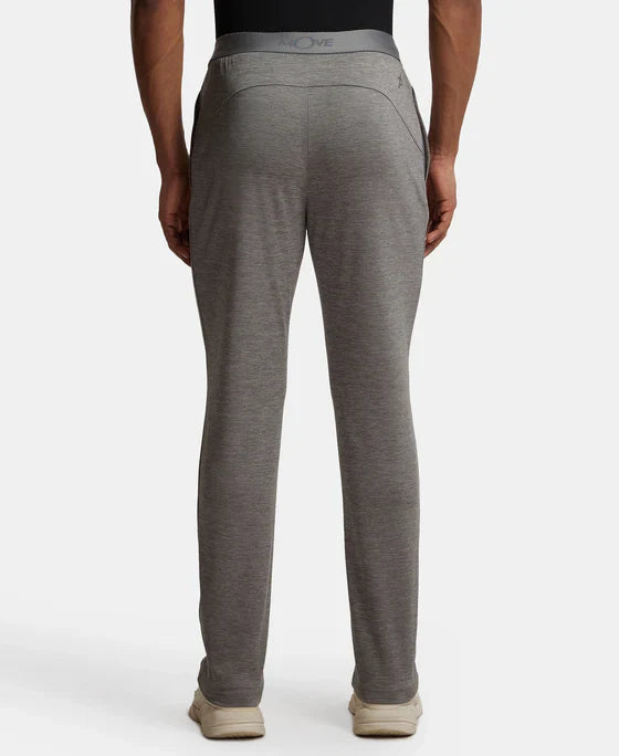 Jockey MV24 Men's Lightweight Microfiber Trackpant with Zipper Pockets and StayFresh Treatment