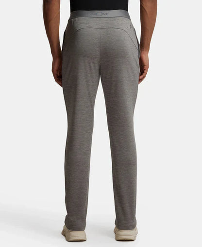 Jockey MV24 Men's Lightweight Microfiber Trackpant with Zipper Pockets and StayFresh Treatment