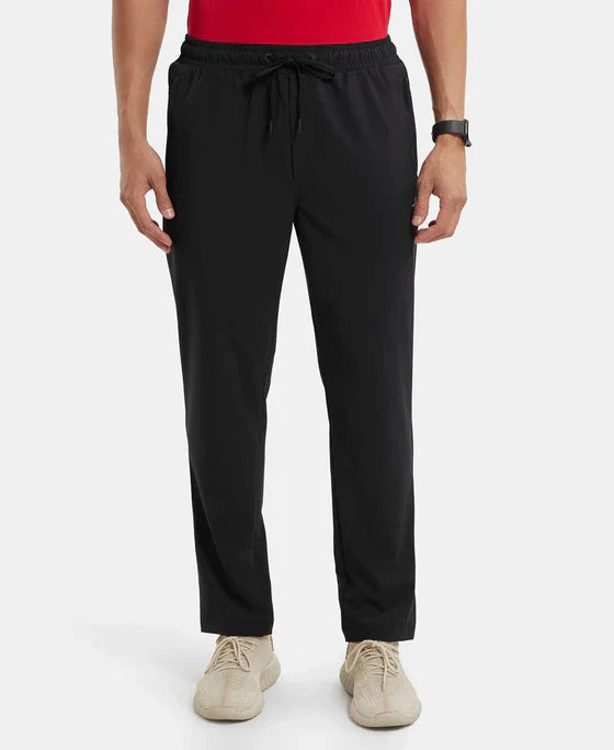 Jockey MV25 Men's Recycled Microfiber Elastane Stretch Trackpant with Zipper Pockets
