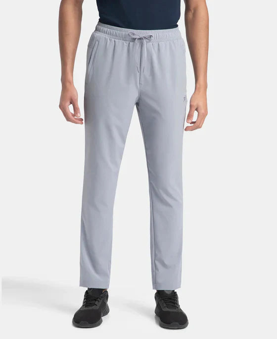 Jockey MV25 Men's Recycled Microfiber Elastane Stretch Trackpant with Zipper Pockets