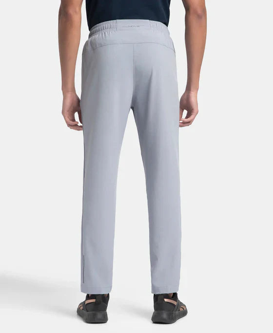 Jockey MV25 Men's Recycled Microfiber Elastane Stretch Trackpant with Zipper Pockets