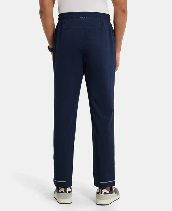 Jockey MV25 Men's Recycled Microfiber Elastane Stretch Trackpant with Zipper Pockets