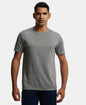 Jockey MV35 Men's Recycled Microfiber Elastane Stretch Half Sleeve Round Neck T-Shirt with Breathable Mesh
