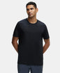Jockey MV37 Men's Recycled Microfiber Elastane Stretch Fabric Round Neck Half Sleeve Breathable Mesh T-Shirt