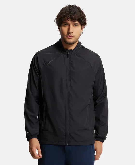 Jockey MV40 Men's Full-Zip Hoodie Jacket – Lightweight, Stretchable & Breathable Activewear