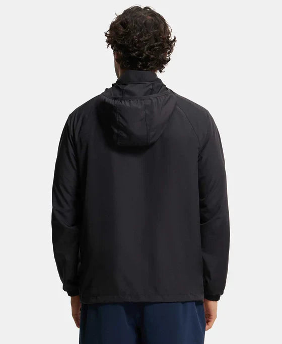 Jockey MV40 Men's Full-Zip Hoodie Jacket – Lightweight, Stretchable & Breathable Activewear