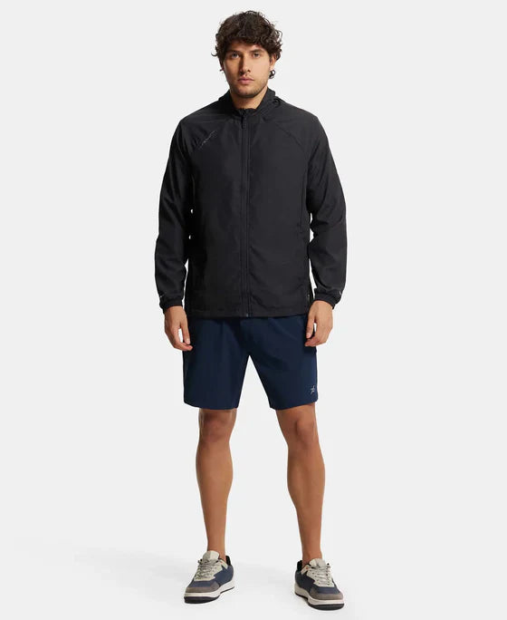 Jockey MV40 Men's Full-Zip Hoodie Jacket – Lightweight, Stretchable & Breathable Activewear