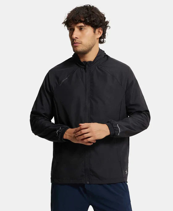 Jockey MV40 Men's Full-Zip Hoodie Jacket – Lightweight, Stretchable & Breathable Activewear