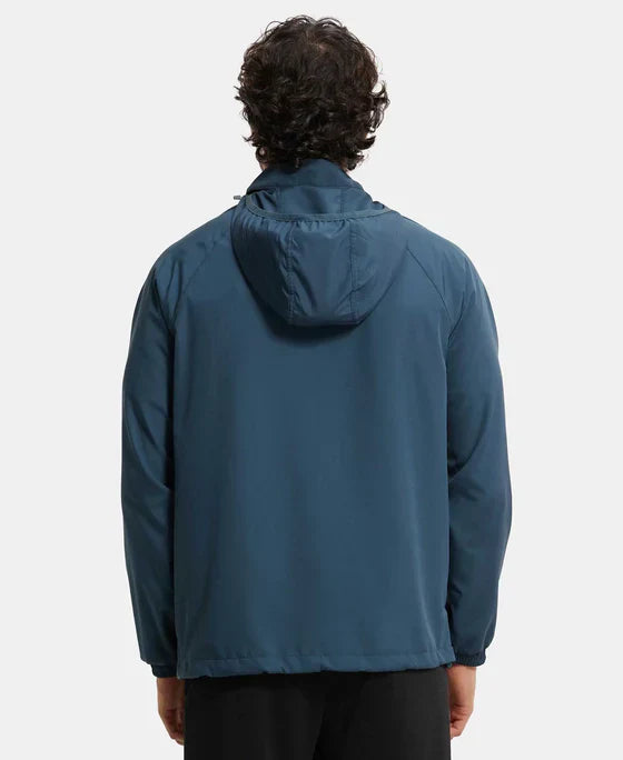 Jockey MV40 Men's Full-Zip Hoodie Jacket – Lightweight, Stretchable & Breathable Activewear